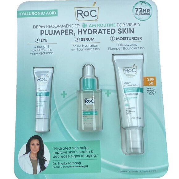 RoC Multi Correction Hydrate + Plump Regimen Pack - Picture 1 of 6